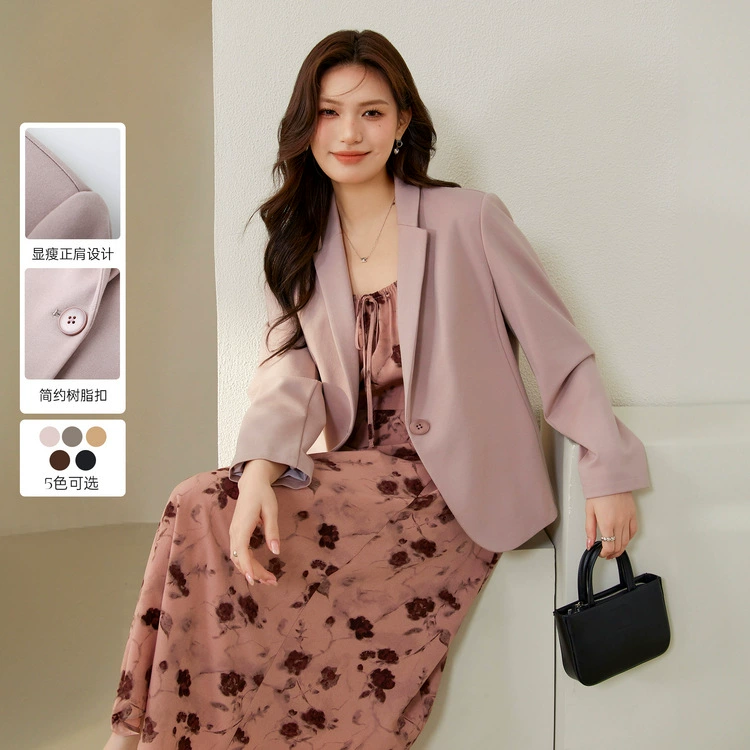 Полноцветное шоу большой размер женской одежды очень простой стиль