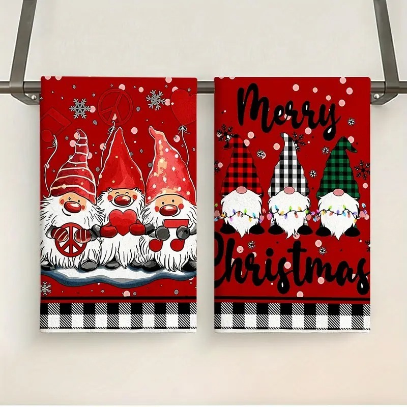 クリスマスタオルクロスクロスボーダーマイクロファイバークリスマスプリントキッチタオルクロスクロス卸売|undefined