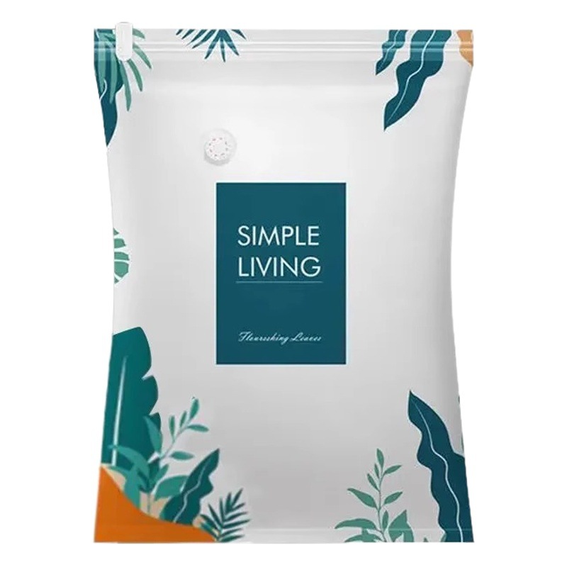 Bolsa de compresión de succión al vacío ropa de edredón engrosada bolsa de compresión de almacenamiento de vacío de viaje bolsa de almacenamiento a prueba de polvo para el hogar