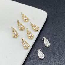 14k��ɫˮ����ʯ����DIY�Ʒ���ˮ���錚���洮�鴩���ִ����K