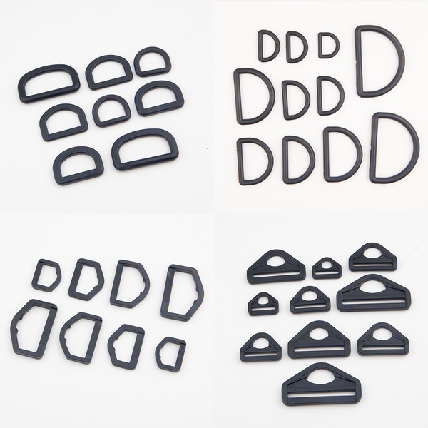 Factory direct selling high -quality plastic D buckle semicircular…