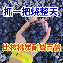 核桃木炭烧烤碳果木煮茶碳橄榄炭无烟碳家用乌榄碳无烟烧烤批发