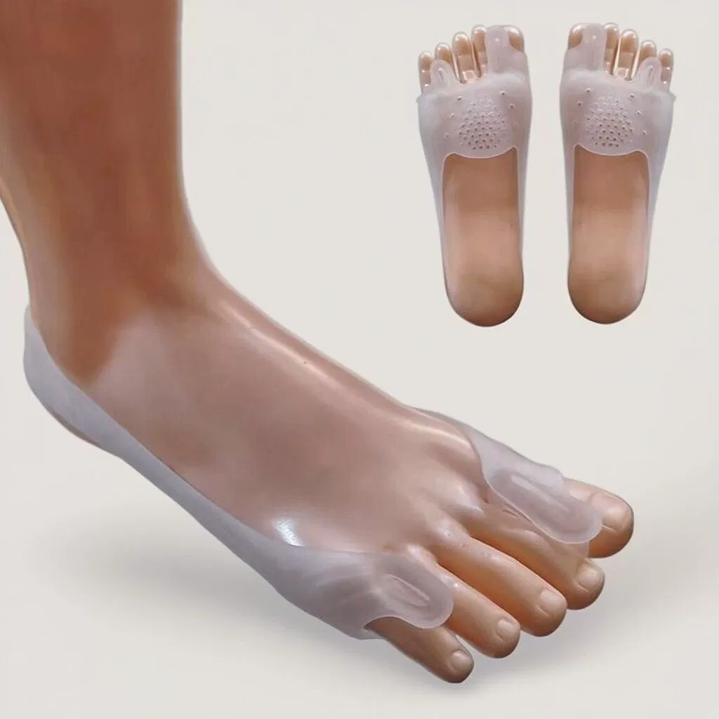 SEBS натяжной ремень для вальгусной деформации большого пальца, большая кость стопы, перекрывающийся сепаратор для пальца, сепаратор для пальцев, утолщенная подушечка для передней части стопы