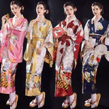 传统日本和服女日式汗蒸馆浴衣cos摄影写真自拍馆剧本杀舞台服装