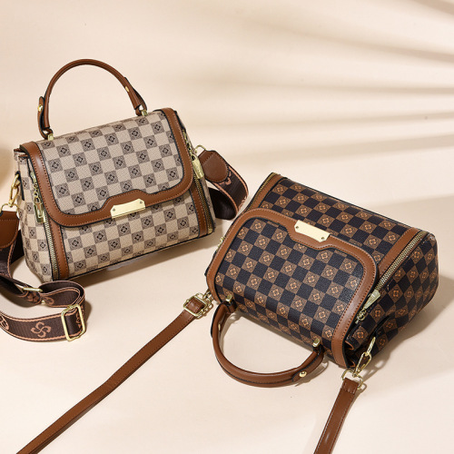 Women's handbag single shoulder crossbody bag trendy 2024 fashion bag atmospheric mom bag large capacity simple brand