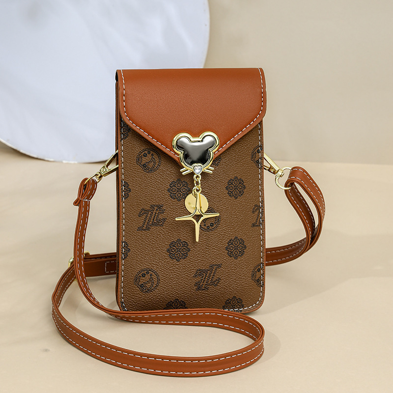 Cross-Border High-Quality Texture 2025 New Style Small Bag Versatile Fashion Touch-Screen Phone Bag Single Shoulder Crossbody Bag Women's Bag Cross-Border High-Quality Texture 2025 New Style Small Bag Versatile Fashion Touch-Screen Phone Bag Single Shoulder Crossbody Bag Women's Bag