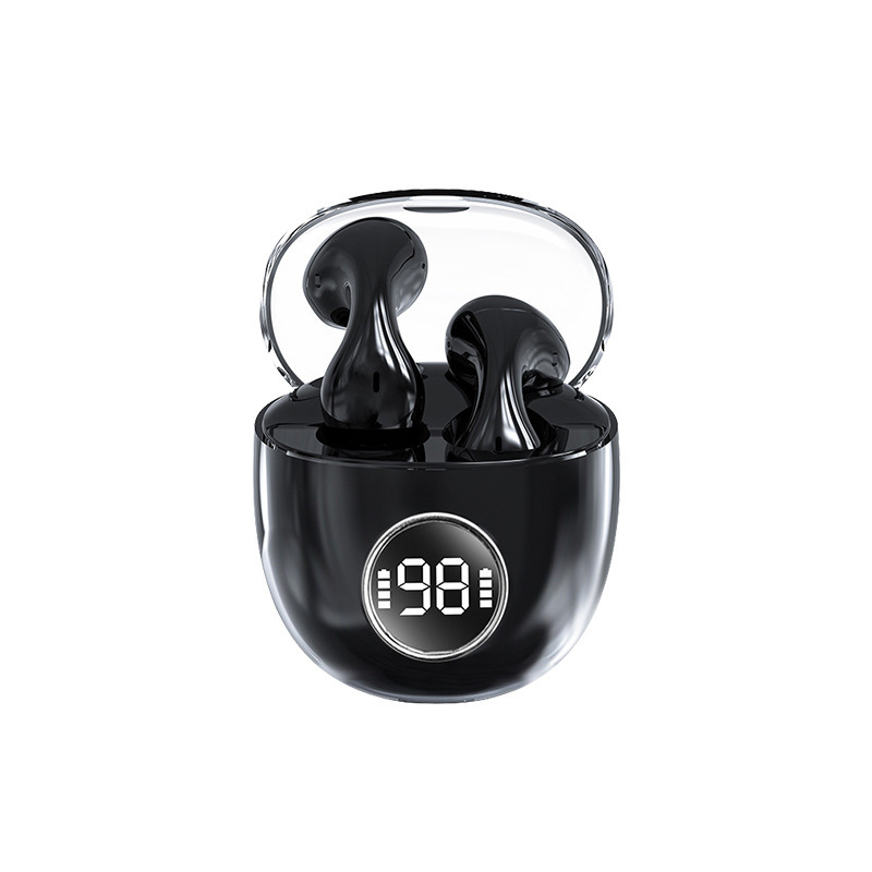 佰通t 16運動知能騒音低減新航続HiFiサラウンド無線bluetooth 5.3指紋タッチヘッドホン|undefined