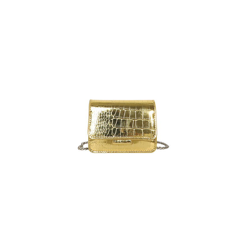 2026 nueva cadena de cocodrilo mini bolso cuadrado de moda femenina multifuncional bolso de hombro ligero bolso de lujo