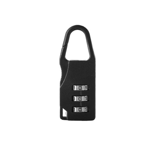 Plastic Combination Padlock Suitcase Child Schoolbag Zipper Padlock Backpack Combination Lock Padlock Small Gift for Gifting