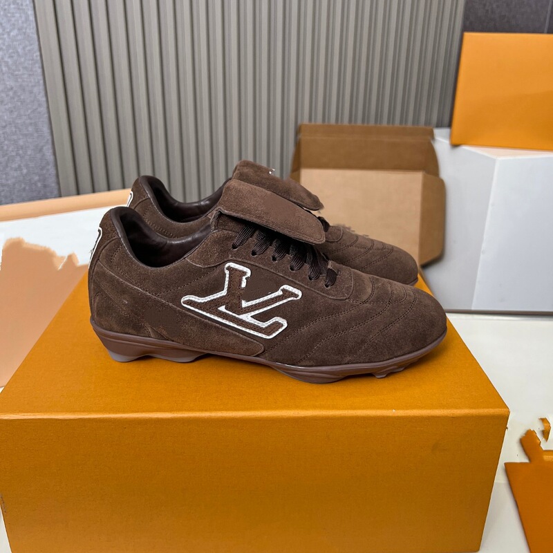 2025 New Women's Shoes Summer Breathable Suede German Training Shoes Low-Top Casual Sports Football Shoes