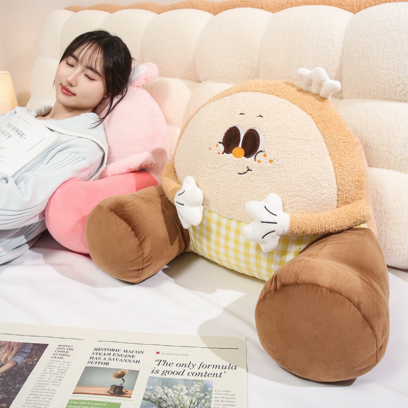 Super Cute Huggable Big Pillow for Bed, Waist Support, Sofa Cushion, Office Pillow, Backrest Cushion, Lumbar Pillow, Removable and Washable