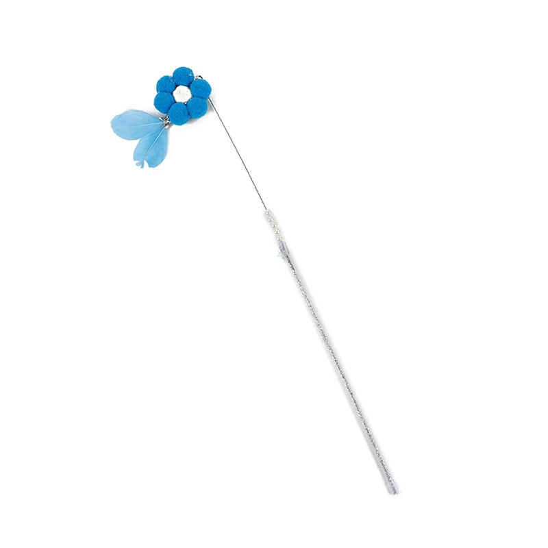 Fairy teasing cat stick bell