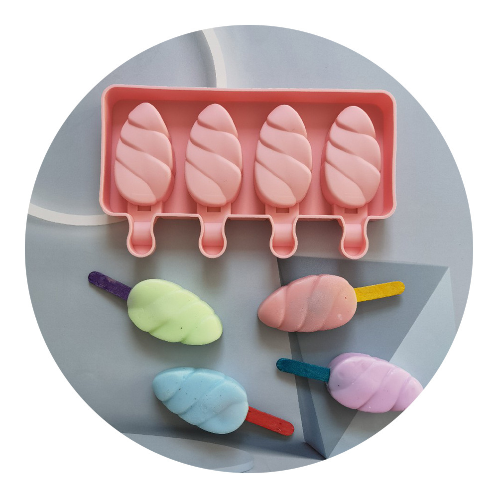 4 gotas de agua 497 helado molde de silicona helado molde de helado helado molde de hielo para hacer suministros de fiesta de verano