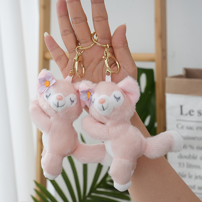 Soft Cute Belle Decoration Toy Gift Packaging Decoration Doll Bag Decoration Plush Pendant