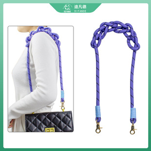包包免打孔改造手工编织绳肩带 女生包包单肩背带腋下包包带客制-阿里巴巴
