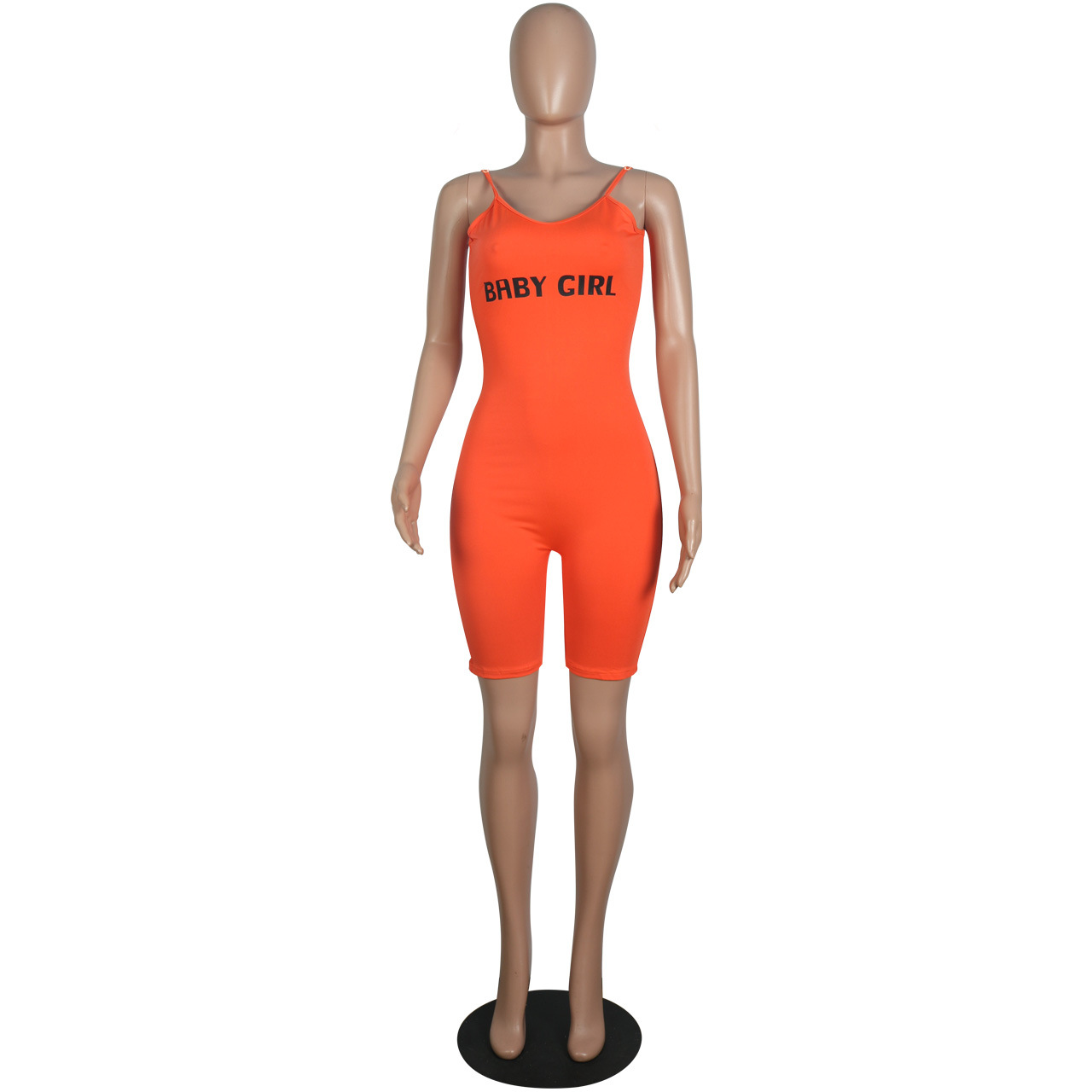 Women Site Solid Color Tight Backless Bodysuit