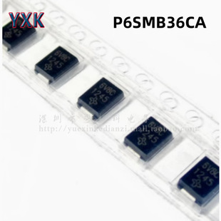 SMD P6SMB36CA P6SMB36A TVS Transient Suppressor Diode SMA 36A 36C Single Bidirectional 36V