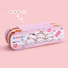 Double-layer capacious pencil case for elementary school students for boys