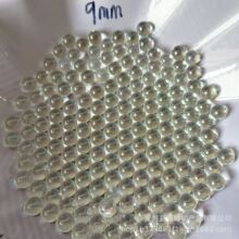 透明玻璃珠  9mm10mm11mm12mm泵头用 实心玻璃珠填充装饰玻璃球