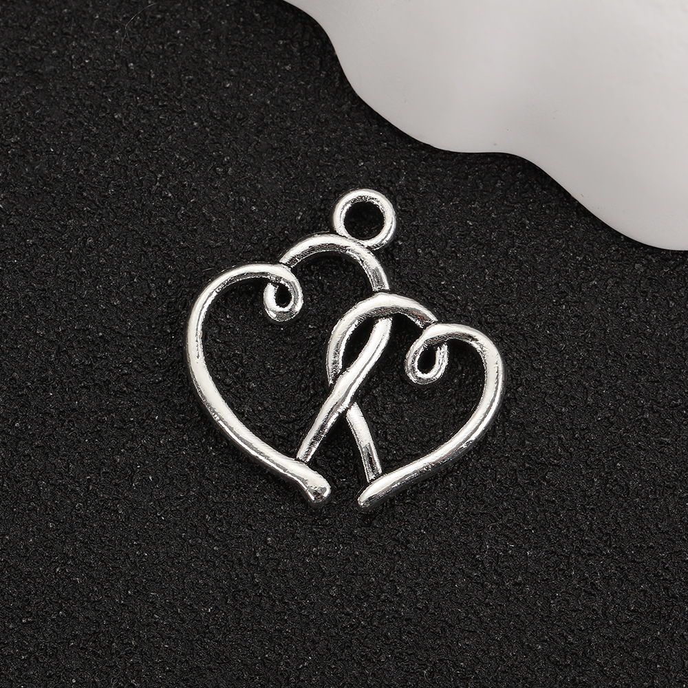 Double peach heart【1.9*1.9】