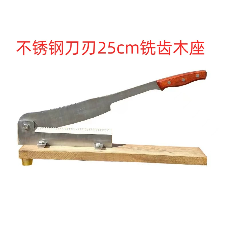 Стainless steel rib guillotine Chinese herbal guillotine guillotine vermicelli guillotine beef jerky guillotine household small guillotine