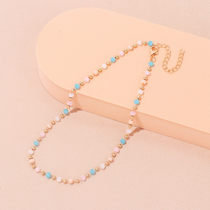 Fashion Geometric Alloy Plating Necklace