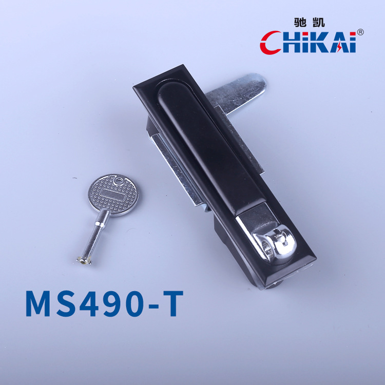 MS818动力柜机箱铁皮开关柜带挂鼻锁MS480-F-T锁MS490十字铜锁芯-阿里巴巴