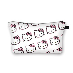 New Sanrio Hello Kitty Lady Makeup Bag Cartoon Cute Storage Bag Large Capacity Portable Toiletry Bag