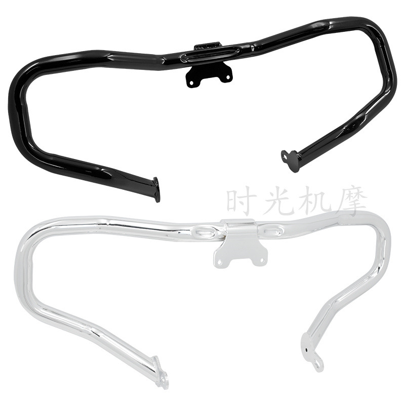 Harley Highway Glider Double Light Glider st CVO Front Guard Small Bumper Anti-fall Bar Protective Bar 14-23 Years