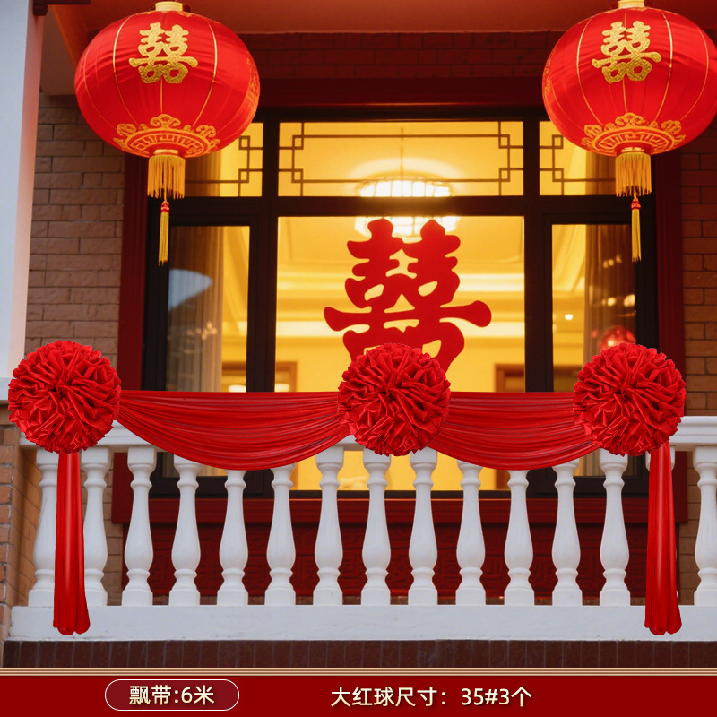 大きな赤い花の結婚式のアジサイの結婚式の部屋の装飾結婚式の田舎の庭のドア屋外のヴィラのバルコニーの装飾階段の花|undefined