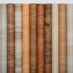 加厚防水木紋貼紙自粘pvc牆紙 衣櫃櫥柜子桌面舊房門家具翻新壁紙