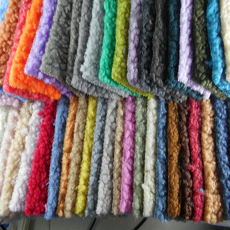 新阿尔泰颗粒绒 阿尔泰羊绒  经编泰迪绒羊羔绒外套绒布面料批发