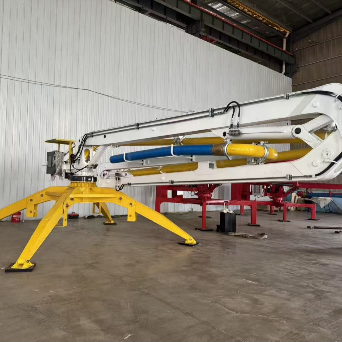 HGY液压布料机15米18米19米21米24米尺寸 升级轻型材料臂架混凝土