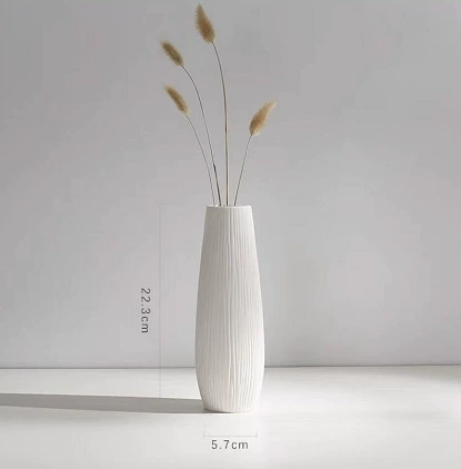 Ceramic fresh modern white decorations for living room, home decor