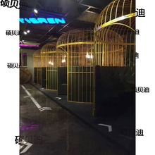 铁艺鸟笼休闲装饰特大号摆设火锅店餐厅公园卡座户外大型鸟笼