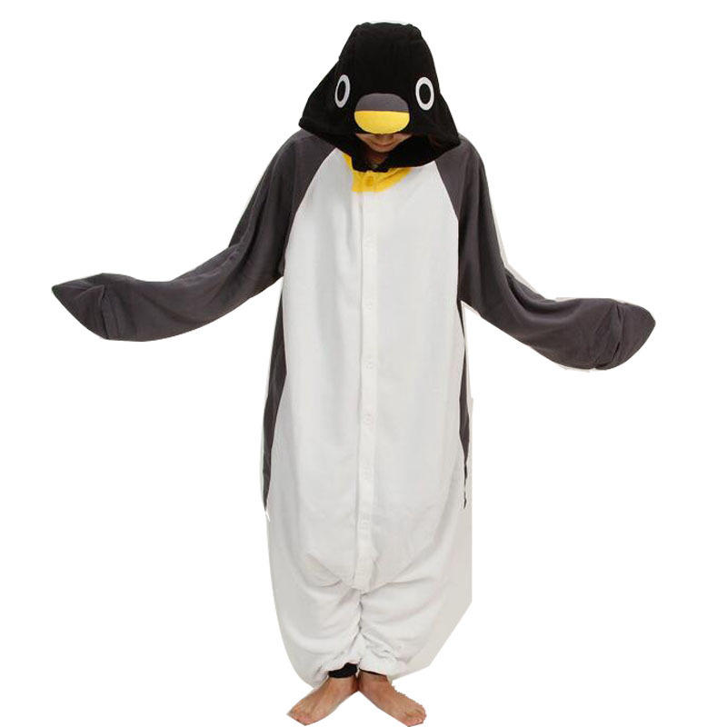 Original Gray Penguin Cartoon Onesie Couple Anime Cute Male Animal Nezha Female Student Performance Onesie