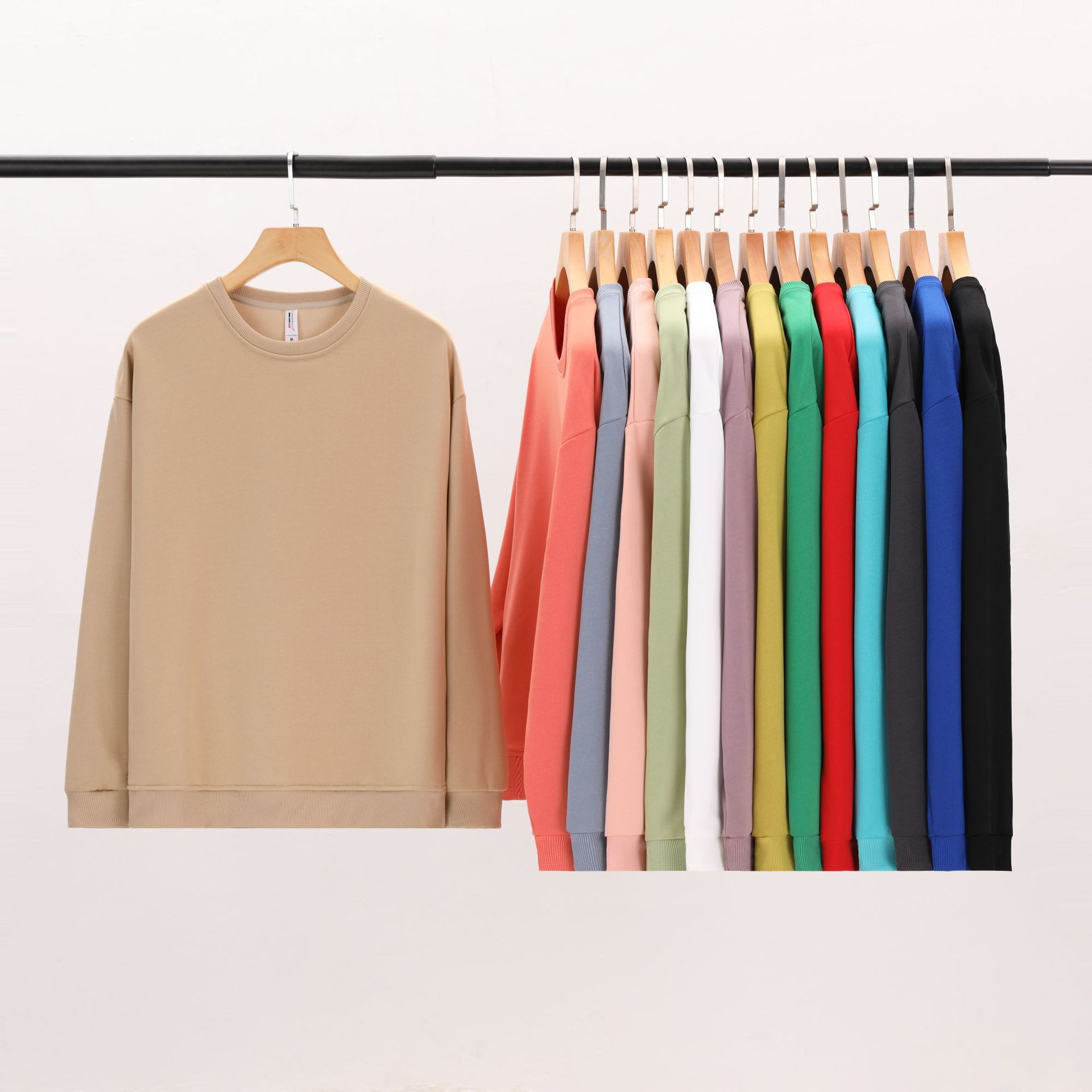 Customization of Autumn/Winter Sweatshirts, Long-Sleeve Work Uniforms, Activity Round-Neck Caps, Advertising Shirts with Printed Text, Logo, and Workwear Customization