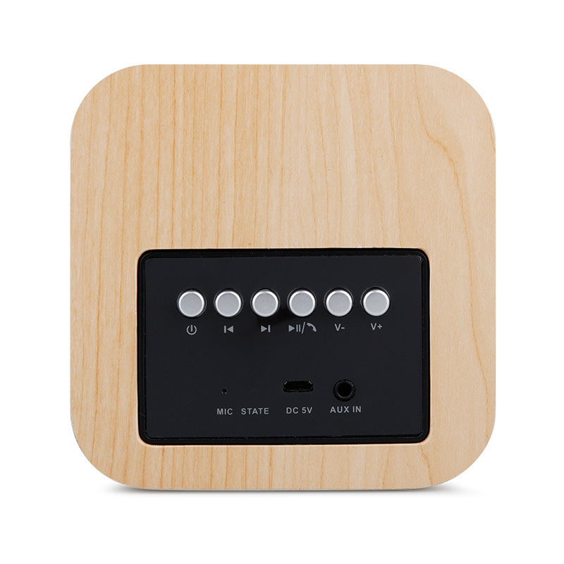 木目調アイウワイヤレスBluetoothスピーカー小型ポータブル屋外コンピューターデスクトップスピーカー超大音量高音質|undefined