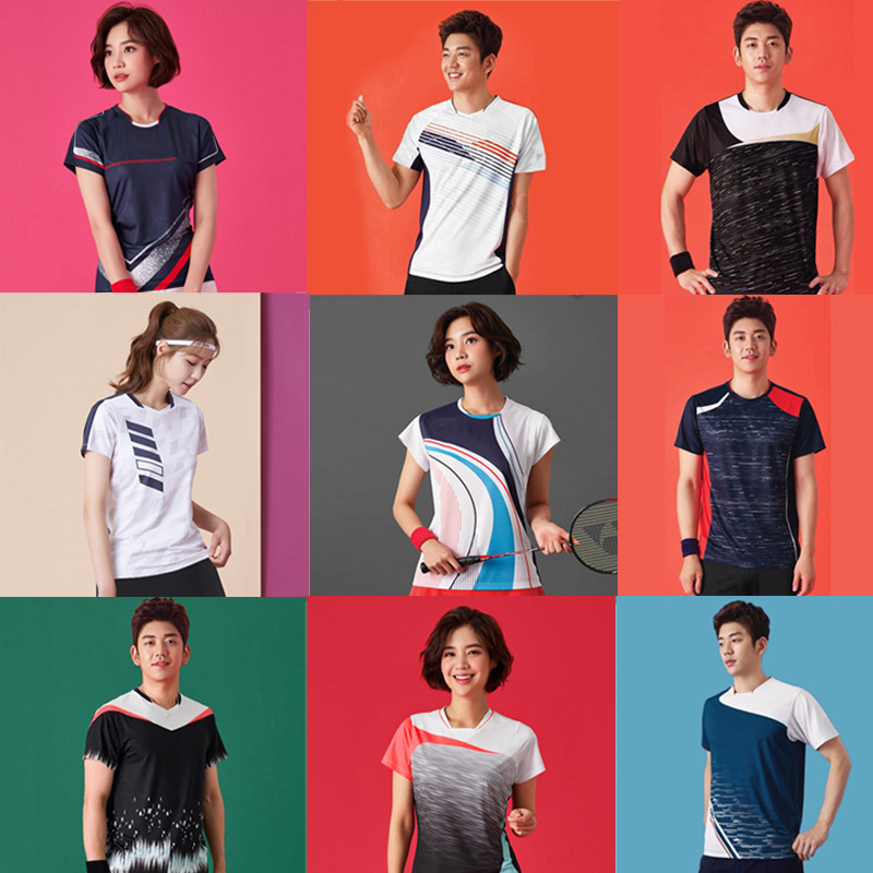 Quick dry summer children's uniform for badminton for men and women…