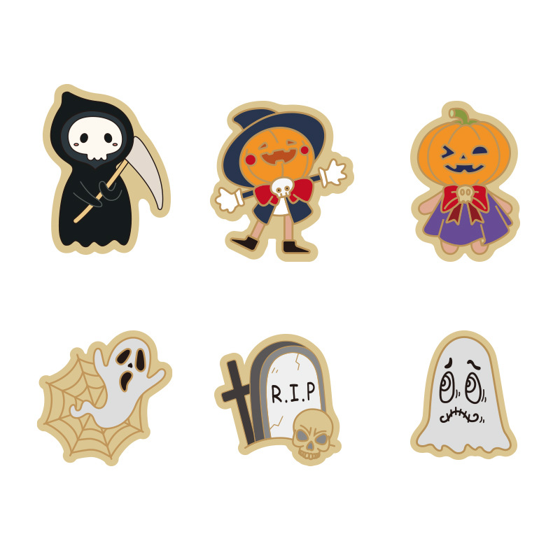 molde de galletas de Halloween dibujos animados para hornear molde de flip DIY 3D estereoscópio prensado molde de corte de galletas de helada