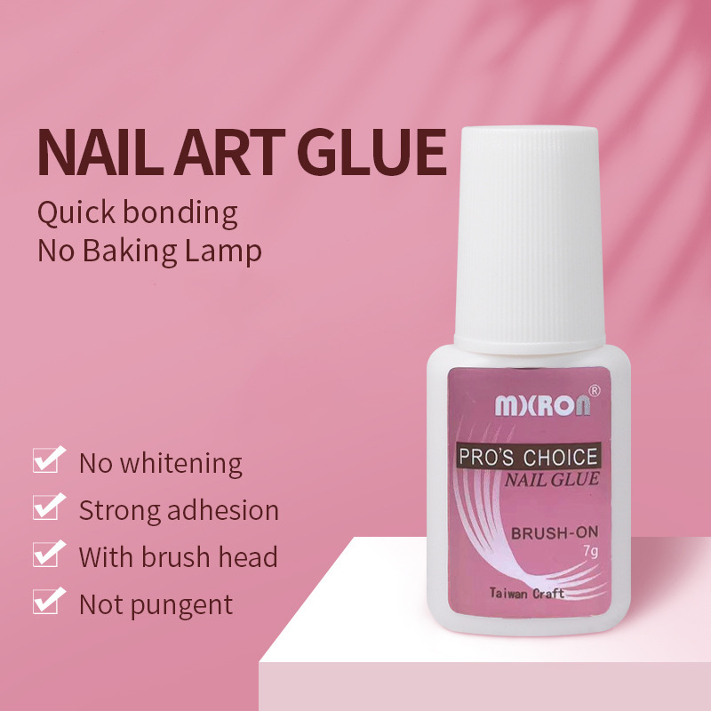 Nail art new powder label glue stick drill stick drill non-white glue fake nail piece glue wholesale 8g Nail art new powder label glue stick drill stick drill non-white glue fake nail piece glue wholesale 8g