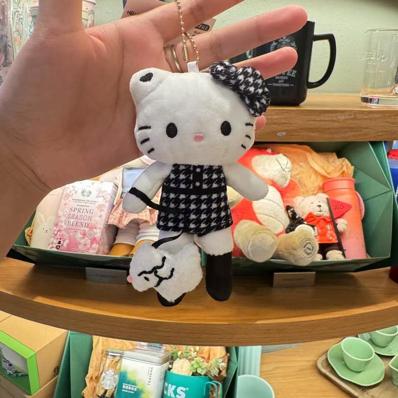 漫画アニメネット有名人同風KT猫大集合シリーズキーホルダー、女の子用バックパック飾り卸売|undefined
