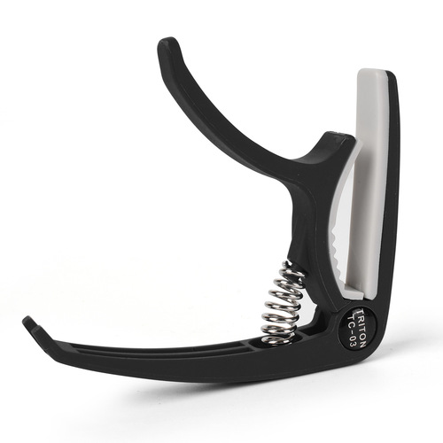 Electric guitar capo + 5 picks + pick clip, universal folk guitar, bass, ukulele, etc.