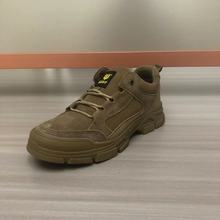 秋冬款麂皮款透气防砸防刺穿劳保鞋安全鞋大黄靴男士作战靴