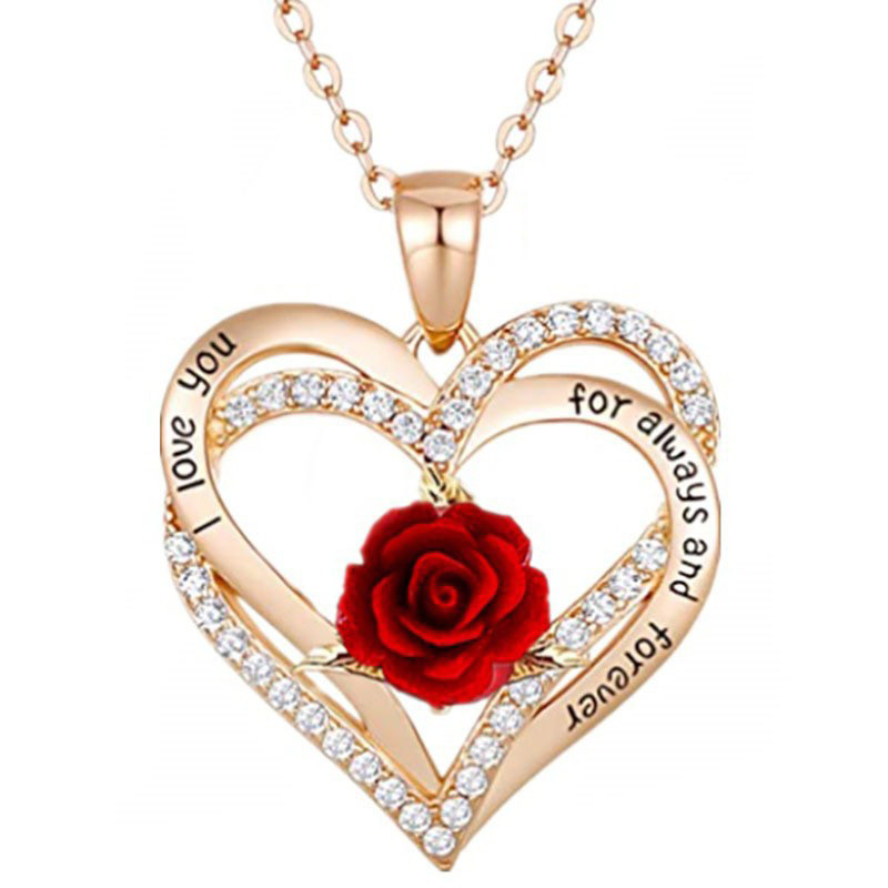 Qixi Día de San Valentín amor joyería caja collar traje anillo colgante joyería caja cumpleaños confesión regalo