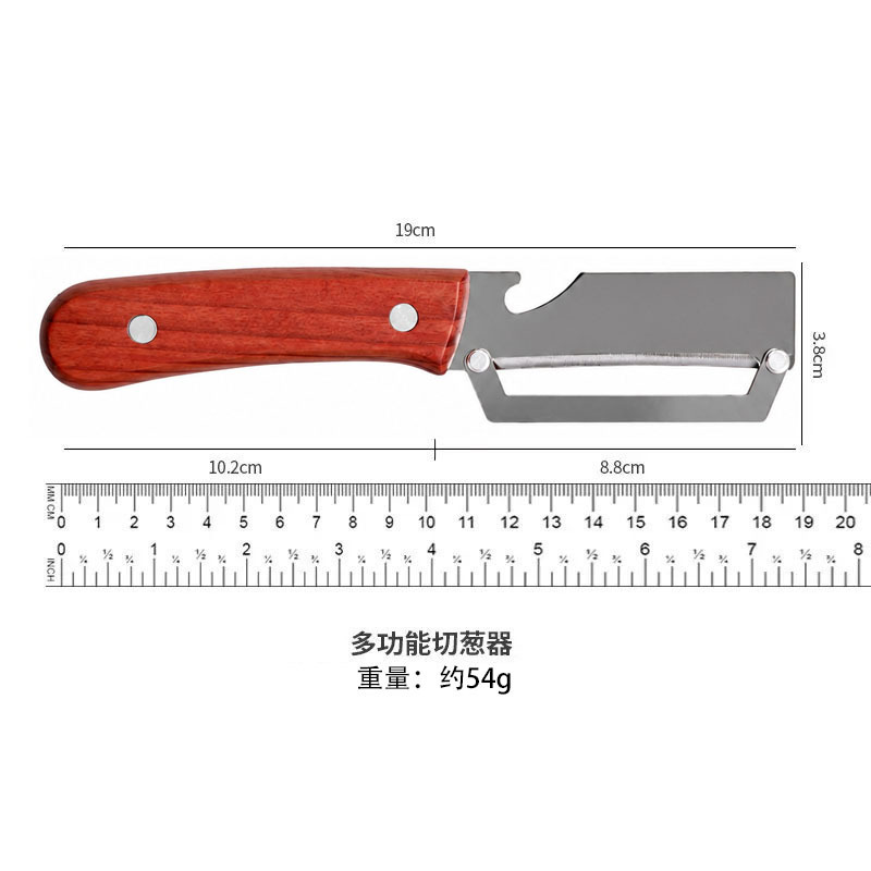cuchillo de acero inoxidable cuchillo de cocina raspador casero raspador mango antideslizante raspador de calabaza de piel gruesa calabaza verduras melón image 9
