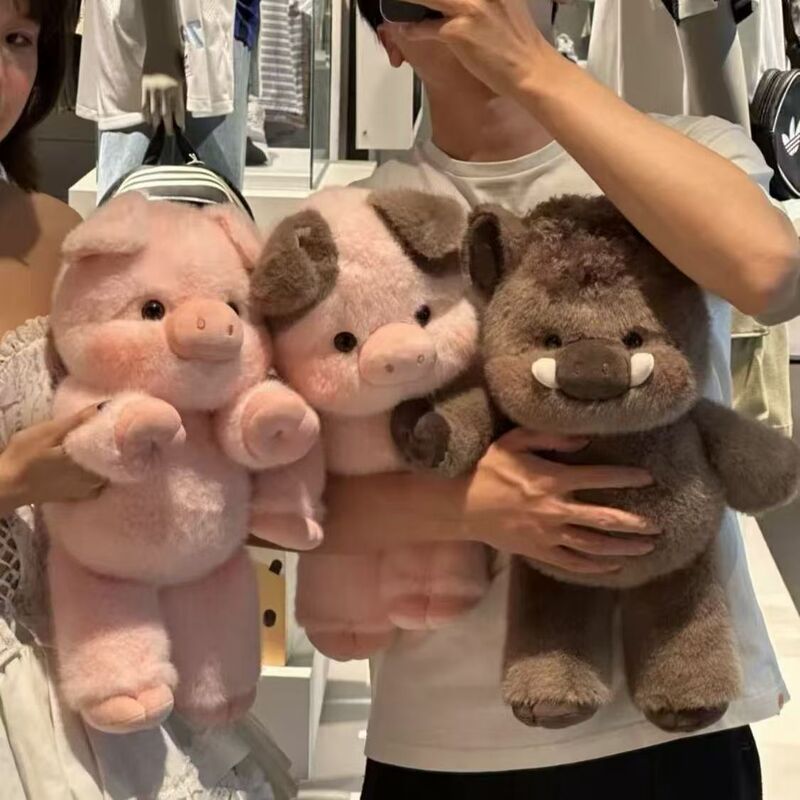 新款可爱小香猪幼仔玩偶软乎乎陪伴娃娃毛绒玩具公仔送女生人礼物|undefined