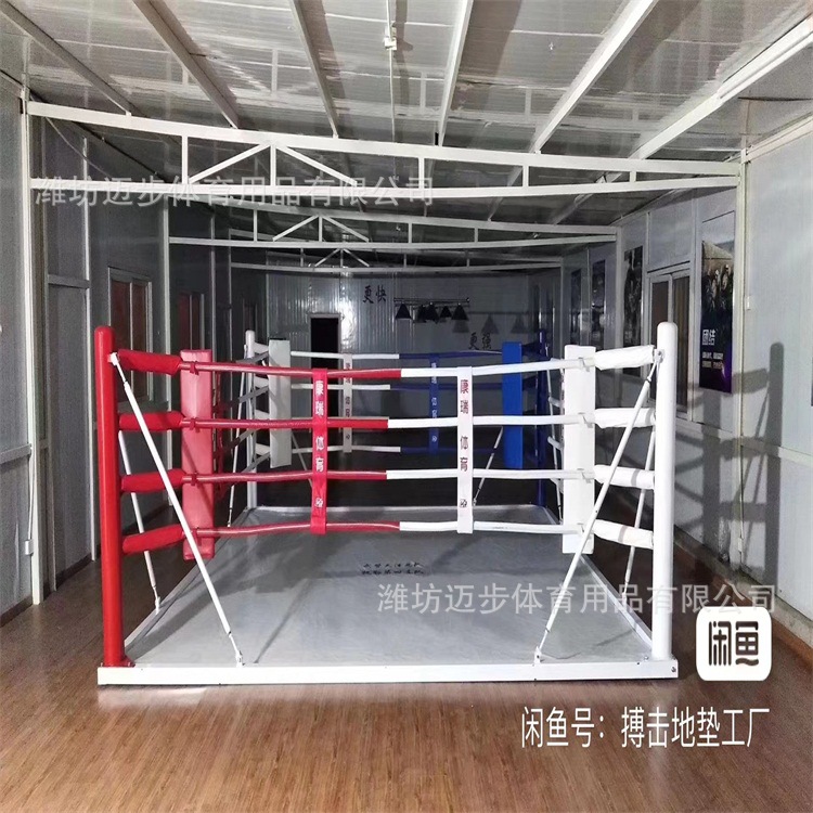 Boxing ring fight free competition desktop Thai boxing ring Sanda standard floor boxing ring fighting octagonal cage