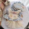 Blue Type A (character embroidered apron)