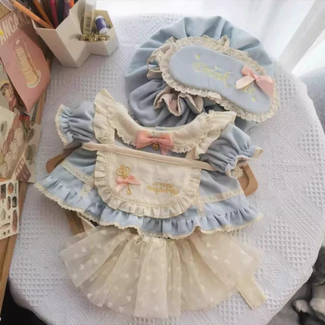 Хлопковый корректор осанки, кукла, пижама, набор, 40 см, детская одежда